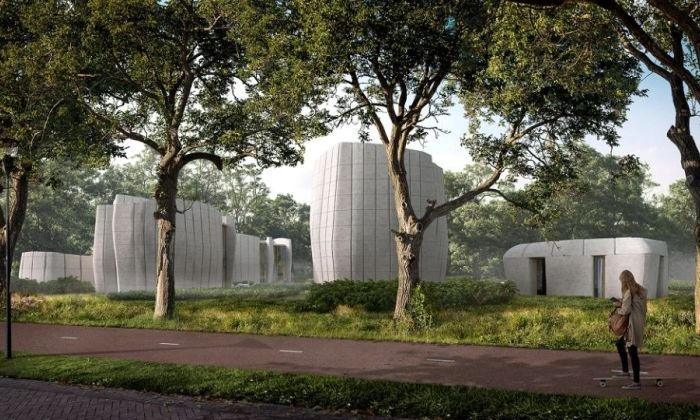 3D-geprinte woningen met meerdere verdiepingen ontworpen